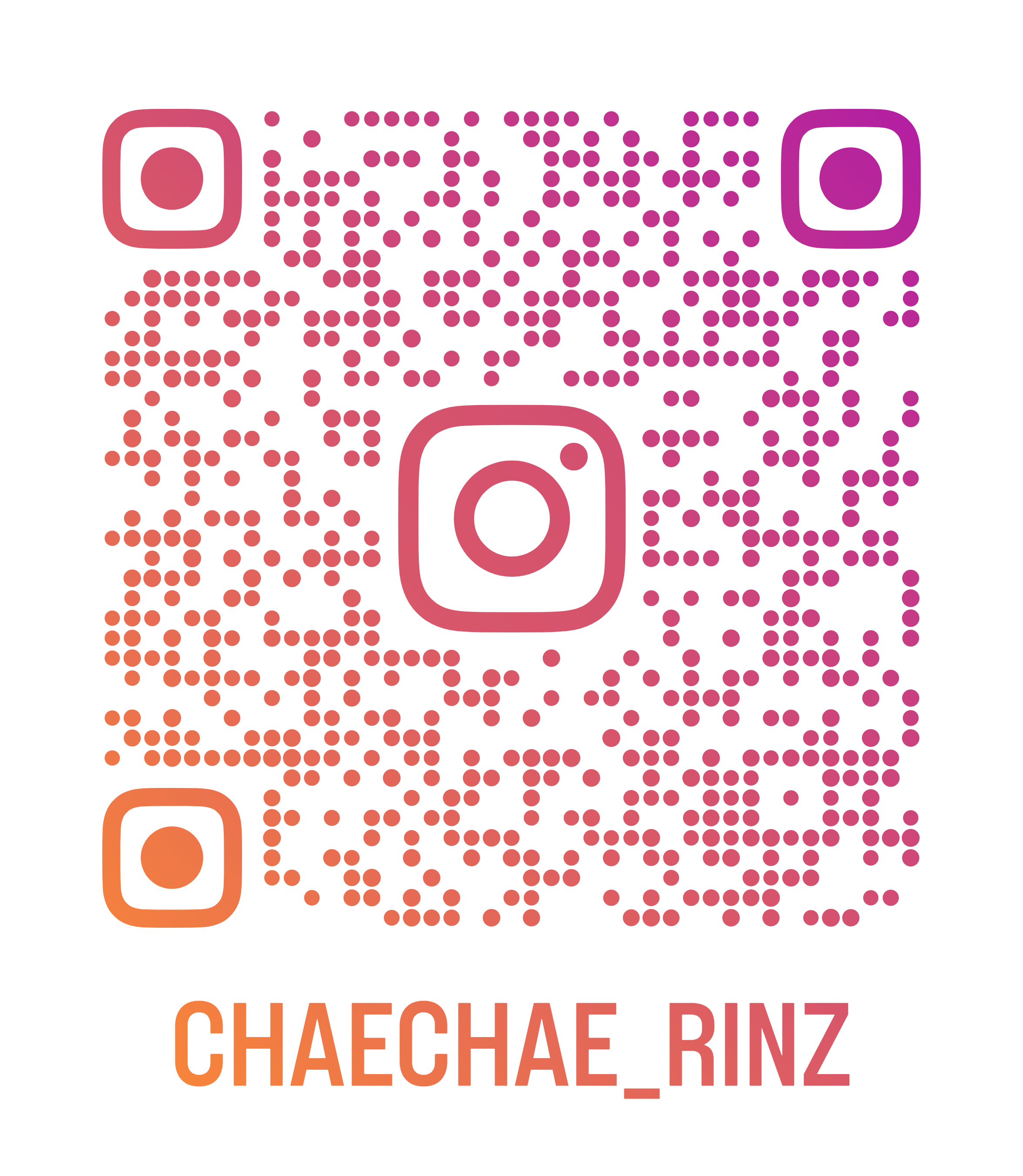 인스타그램 연결 QR 코드